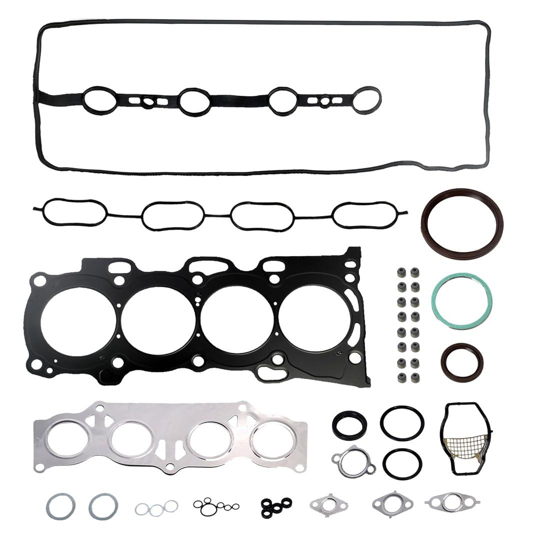 Head Gasket Set, 2.4L, Engine Cylinder kit, for Toyota Camry Corolla Highlander Rav4 Solara Matrix 2001-2013, for Scion TC XB 2005-2013, for Lexus HS250h 2010-2012, 2.4L L4 DOHC, HS26232PT