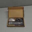 2Pcs #711 Bolt-On to Hook-On Bed Frame Conversion Brackets for Headboard or Footboard,Bed Hook Adapter kit with Hardware, Hook on Bed Rails Brackets(Black)