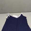 Ekouaer Women's V Neck Racerback Sleeveless Nightgown (Large)