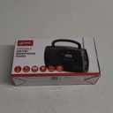 GPX R633B Portable Shortwave AM/FM Clock Radio (Black)