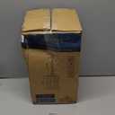 VIANIS Outdoor Pendant Lights for Porch, Matte Black Outdoor Hanging Lights with Adjustable Chain, Modern Waterproof Outside Chandelier for Front Door, Anti-Rust Exterior Ceiling Lanterns for Entryway (10 in - No Sensor)