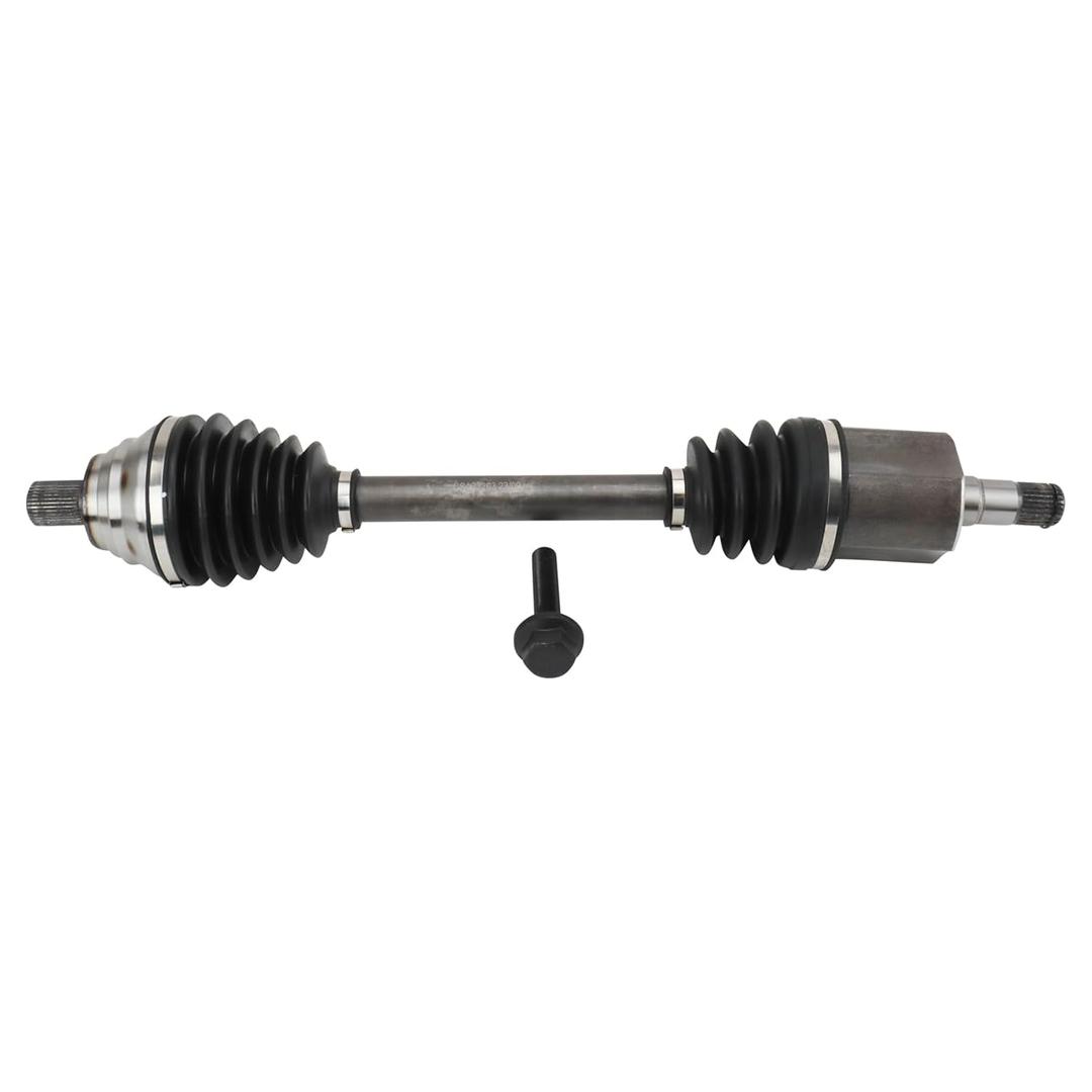 TRQ Front Driver Side CV Axle Shaft Assembly Automatic Transmission Compatible with 2012-2019 Volkswagen Beetle 2012-2020 Volkswagen Passat L4 1.8L L5 2.5L