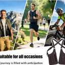 Double Shoulder Armpit Bag for Men, Anti-Theft Cross-Body Concealed Carry with Hidden Phone Wallet Pocket,Premium PU Leather Adjustable Shoulder Underarm Bag