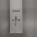 Simpeak Leather Band Compatible with Fitbit Charge 2, Genuine Leather Wristband Strap Replacement for Fitbit Charge 2 (Brown)