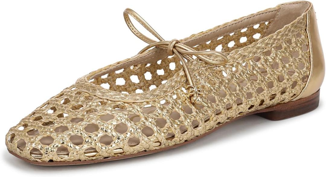 Sam Edelman Women's Marcie Woven Mary Jane Flats, Size 9