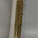 GREENTIME 10 Pack Golden Artificial Glitter Berry Stem Ornaments 15.7 Inches Fake Christmas Picks Decorative Glitter Sticks for Vase Christmas Tree DIY Wreath Crafts Fireplace Decor