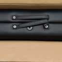 CLORIS 84" Professional Massage Table Portable 2 Folding Lightweight Facial Solon Spa Tattoo Bed Height Adjustable with Carrying Bag & Aluminium Leg Hold Up to 1100LBS (Black)