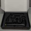 2-in-1 Detachable Percussion Massage Gun with Extension Handle, Back Massager for Pain Relief Deep Tissue Muscle Massager for Arm Shoulder Lower Back Thigh Waist, Gifts for Women , FSA-HSA Eligible (Black)