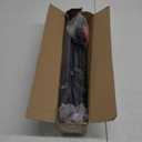 Shower Curtain Rod 32-80 Inches, No Drilling Tension Curtain Rod, Rust Proof Adjustable Spring Rods for Bathroom and Window, Stainless Steel, Black