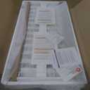 Delta Children Essex 4-in-1 Convertible Baby Crib, Bianca White with Natural Legs