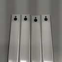 EZVALO 5 Pack Under Cabinet Lighting, Rechargeable Motion Sensor Light, LED Closet Lights Wireless, 3500K Dimmable, Timer, Magnetic, with Remote Control for Kitchen, Closet, Stair (Warm White)