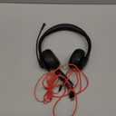 USB Headset with Microphone for PC, On-Ear Computer Laptop Headphones with Noise Cancelling Microphone in-line Control for Home Office Online Class Skype Zoom (USB+3.5mm, Black)