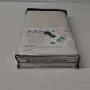 100% Blackout Shield Linen Blackout Curtains for Bedroom 96 Inches Long, Back Tab/Rod Pocket Living Room Drapes, Thermal Insulated Blackout Curtains 2 Panels Set, 50" W x 96" L,Cream