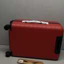 Away Large Trunk Luggage, 31 Inch Hardside Suitcase with Spinner Wheels, Lightweight & Durable, TSA Lock, Ideal for Long Trips, Tango Red