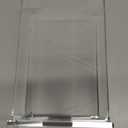 Acrylic Napkin Holder Clear Vertical Guest Towel Dispenser 4mm Thick, Waterproof Stackable Hand Towel Box for Bathroom Kitchen Dining Table Home Hotel, Modern Gift (Vertical)