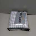 Nayoroom Blue Gingham Duvet Cover Queen Size Reversible Plaid Checkered Duvet Cover 3 Pieces Soft Breathable Washed Microfiber Girls Dorm Bedding Set for All Season