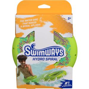 SwimWays Hydro Spiral, Pool Toys for Kids and Adults, Throwing Ring for Beach, Lake and Swimming Pool, Outdoor Toys for Kids Aged 5 & Up