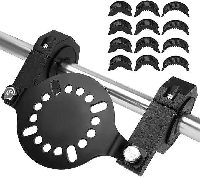 JERBOR Upgraded UTV ATV Gas Can Mount Fit for Rotopax, Oil Tank Mounting Holder Fit for Polaris for Pioneer for Can Am Commander Talon for CFMOTO, Fit for 1''-2'' Roll Cages and Most of Gasoline Pack