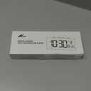 Netzu Alarm Clocks for Bedrooms, Digital Clock with Date Temperature and Weekday, Manual DST, Snooze, 2 Alarms, 4 Volumes for Living Room Home Bedside Desk (Black)