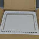 Concrete Decorative Tray for Coffee Table Decor, 14" Coffee Table Tray Ottoman Tray Table Centerpieces, Rectangular Modern Decorative Trays for Home Decor, Living Room, Entry, Gray (14" x 10" x 1.5")