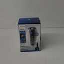 Philips Norelco Shaver 7800, Rechargeable Wet & Dry Electric Shaver with SenseIQ Technology, Quick Clean Pod, Charging Stand, Travel Case and Pop-up Trimmer, S7885/85 (Navy/Black)