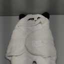 Newborn Panda Baby Swaddle Blanket 0-6 Months Cute Ultra Soft Plush Essentials Must Have Infants Girls Boys Baby Accessories Gender Neutral Stuff, Receiving Swaddling Wrap Nursery Clothe Shower Gift