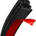 52.5Ft Car Door Seal Strip for Truck Car Weather Stripping Universal Self Adhesive Large Auto Door Soundproofing Weatherstrip for Pickup Truck SUV RV Boat