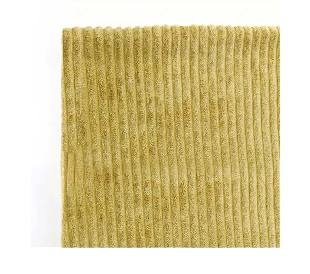 50/100 * 150Cm Striped Cotton Corduroy Fabric Decorative Cloth for Sofa Pillows DIY Clothing Sewing Home Crafts Materials