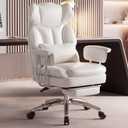 DUMOS Ergonomic Home Office Desk Chair, Executive Chair, PU Leather