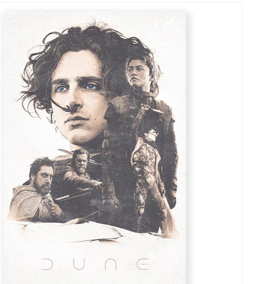 Dune: Part 2 - Group Wall Poster, 34L" x 22.4W", Unframed Version, Pack of 2