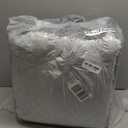 Gimars Upgrade Dog Car Seat with Reversible Long & Short Plush Seat Cushion for Small/Medium/Large Dogs Up to 60lbs, Detachable Washable Anti-Slip Dog Booster Seat with 5.1'' 28D Egg-Crate Foam, L (Double-Wide (18.89x29.9''))