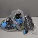 XINO SPORTS 2 in 1 Combo, Kids Roller Skates | Inline Skates - Interchangeable LED Light Up Skates for Kids Ages 9-12, Teens & Adults, Inline Skates for Girls and Boys, Adjustable Roller Skates Blades