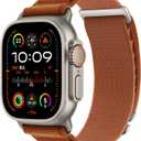 Alpine Nylon Sport Bands Compatible with Apple Watch Ultra Band 49mm 46mm 45mm 44mm 42mm Men Women, Stretch Loop Strap with D-Hook for iWatch Series 10 Ultra SE 9 8 7 6 5 4 3 2 1 (Terracotta, 49mm/46mm/45mm/44mm/42mm(Series 3)