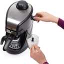 Capresso 303.01 4-Cup Espresso and Cappuccino Machine Black 13.25" x 7.5" x 9.75"