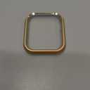 My Pretty Strap XOXO Protective Case for Apple Watch  Luxury Matte Metal Cover for Women, Scratch-Resistant  Compatible with Apple Watch 38/40/41/42/44/45/46/49mm Gold, Rose Gold, Silver, Champagne