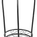 Kavlium Plant Stand Indoor OutdoorTall Black Metal Rustproof Stable Plant Stands2 Tier 27.1 inch Multiple Plant Rack Holder Rack Flower Pot Stand Heavy Duty Plant Shelf