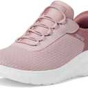 Skechers Women's Hands Free Slip-Ins Bobs Squad Chaos-in Color Sneaker, (Blush, 8 Wide)