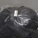 Sherpa Wearable Blanket Oversized Hoodie Sweatshirt TV Blanket with Long Sleeves and Pocket (Black, One Size)