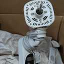 Mirdred Wall Mount Fan, 16 Inch 5 Blades 5 Speeds Wall Fan with Remote Control, 90 Degree 8 Hour Timer Oscillating Fans for Bedroom Home Kitchen