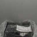 GSlife Expandable Dish Drying Rack for Kitchen Counter, Large Capacity 2-in-1 Rust Resistant Dish Drainer with Swivel Spout and Pull Out Over Sink Extension, 16.7" W x 12.6"-22.4" L, Black