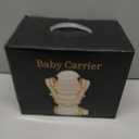 Baby Carrier, 6-in-1 Newborn to Toddler Carrier(7-50lbs), Front & Back Carrier with Detachable Hip Seat, Soft & Adjustable, All Seasons, Ideal for Mom & Dad, Perfect for Shopping & Travel - Grey