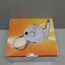 Professional Nail Drill Set 30000RPM E File Nail Drill Machine with Foot Pedal Nails Drill Bits Electric Acrylic Nail File Kits Nail Grinder for Gel Nails at Home Nail Salon Manicure Pedicure, White