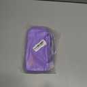 Elonbo Carrying Case for Texas Instruments TI-84 Plus CE/TI-84 Plus/TI-83 Plus/TI-83 Plus CE Color Graphing Calculator, Extra Mesh Pocket Fits Charging Cable Charger Manual,Purple+Inside Purple