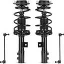172708 172709 Front Struts Shocks w/Coil Spring & Sway Bar Links for Hyundai Elantra Sedan 1.8L (GLS, Limited) 2011-2013/ for Hyundai Elantra Sedan (1.8L, 2.0L) ALL Models 2014-2016 - [Exc. Hatchback]