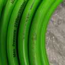 Universal Pressure Washer Hose for Greenworks Power Washer 3300 PSI ，Replacement 5200402 for Greenworks Ryobi Electric Power Wash Hose with M22/ 14 Fittings (50 FT Green)