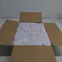 Nasitos White Table Skirt for 6 Foot Rectangle Tables, 4 Pack - 72 x 30 Inch - Stretch Spandex Fitted Table Clothes, Fabric Table Covers Cocktail Tablecloths for Party, Banquet, Birthday