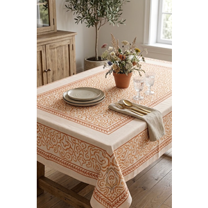 Decorative Rectangle Table Cover
 64x80 inches