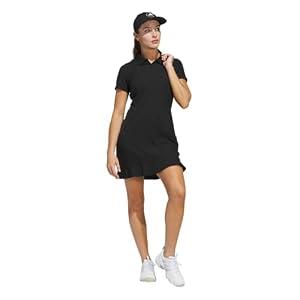 Adidas Women's Ultimate365 Solid Dress, Black, Medium