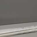 LazBlinds No Drill Zebra Blinds for Windows 46.5" W x 64" H, White