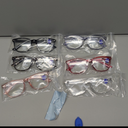 CCVOO Mix & Match Reading Glasses for Women - Lightweight, Comfortable Fit, Clear Vision - Blue Light Blocking (6 Pack Mix), +1.25 